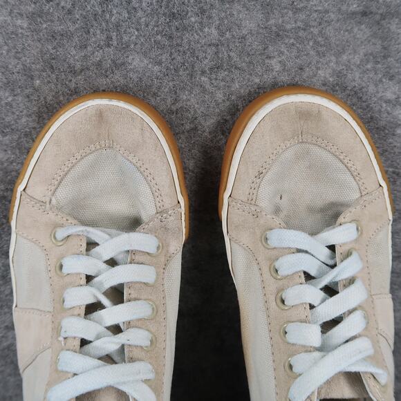 Old Navy Shoes Kids 4 Casual Sneakers Canvas Lace Up Trainers Boy Girl Youth - Picture 7 of 10